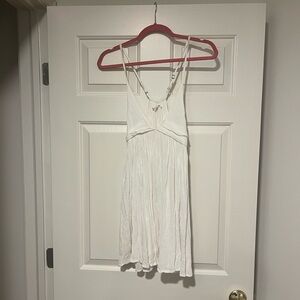 O'Neill White Textured sun dress